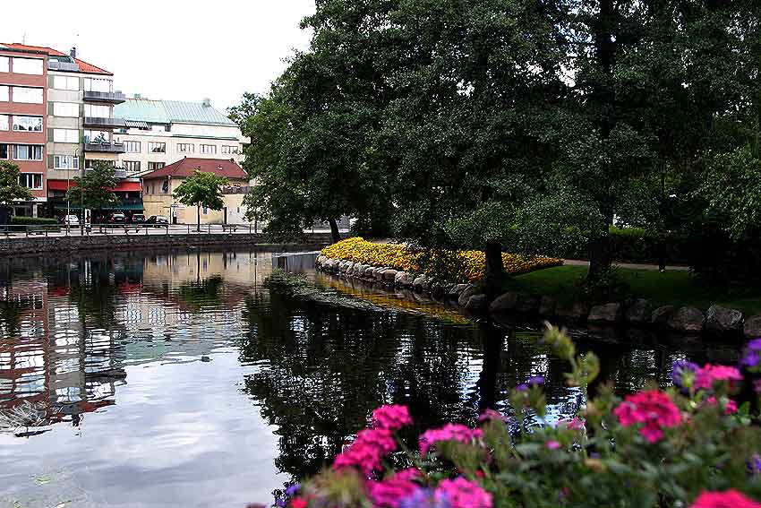Stadsparken från Teaterspången